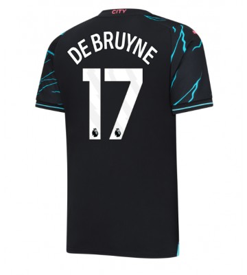 Manchester City Kevin De Bruyne #17 Tredje Tröja 2023-24 Korta ärmar